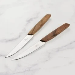 Victorinox Swiss Modern Wood 2 Piece Steak Knife Set