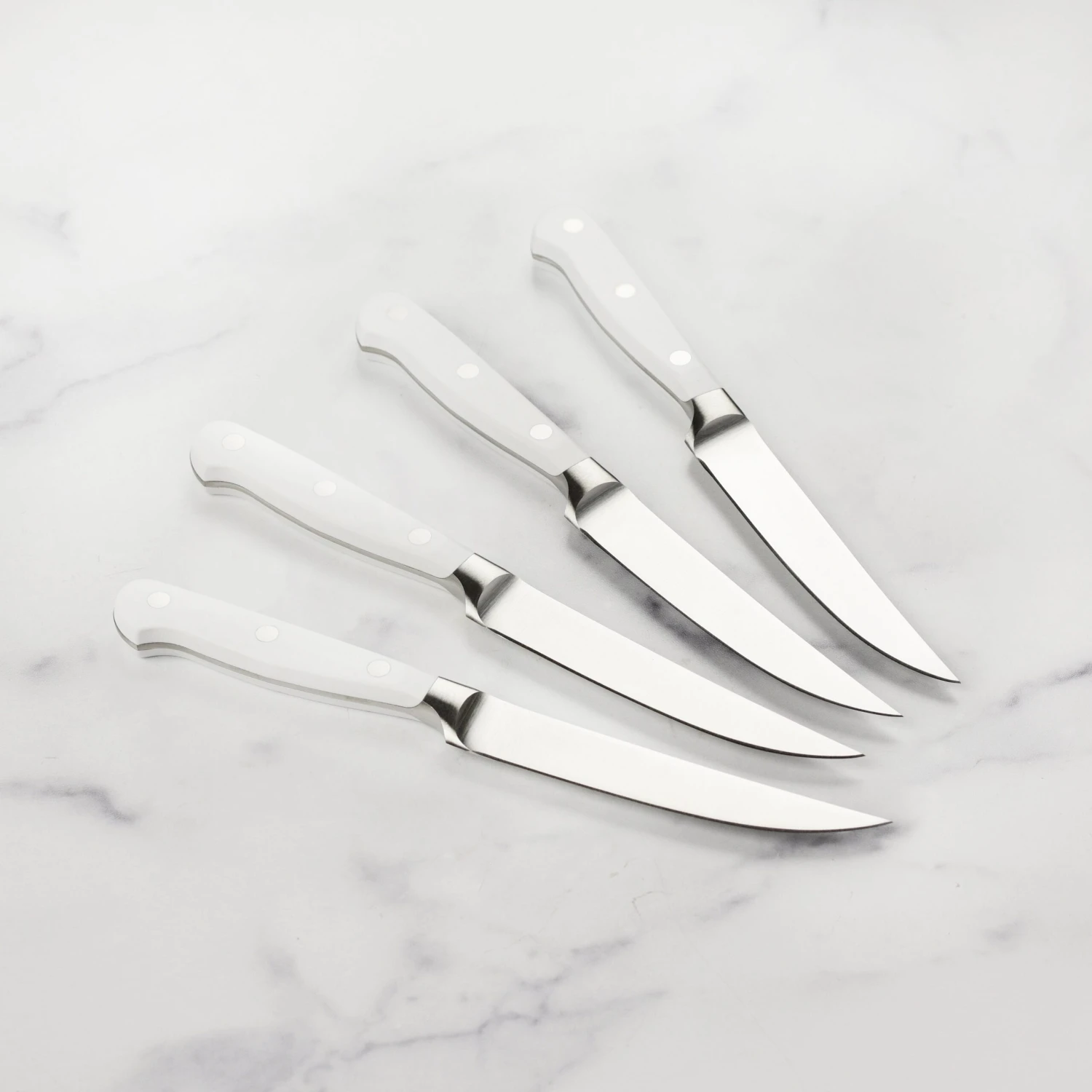 Wusthof Classic White 4 Piece Steak Knife Set 7 Wusthof Classic White 4 Piece Steak Knife Set - Image 5