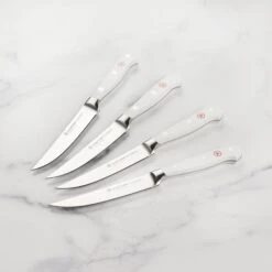 Wusthof Classic White 4 Piece Steak Knife Set