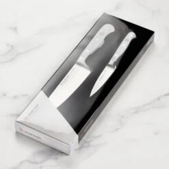 Wusthof Classic White 2 Piece Prep Knife Set 15 Wusthof Classic White 2 Piece Prep Knife Set -Zwilling Shop DSC 3468
