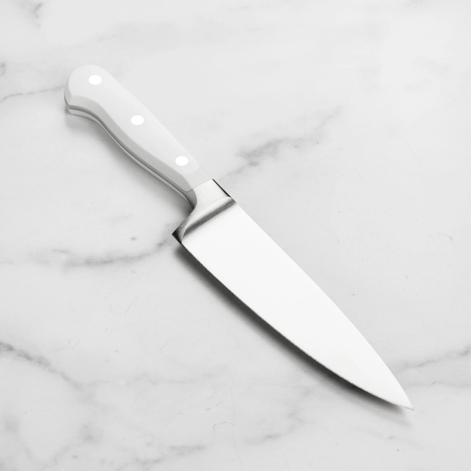 Wusthof Classic White 6" Chef's Knife 8 Wusthof Classic White 6" Chef's Knife - Image 6