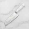 Wusthof Classic White 5" Hollow Edge Santoku Knife -Zwilling Shop DSC 3496