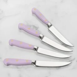 Wusthof Classic 4 Piece Purple Yam Steak Knife Set -Zwilling Shop DSC 3718