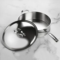 Demeyere Atlantis 5.1-quart Stainless Steel Saute Pan -Zwilling Shop DSC 3871