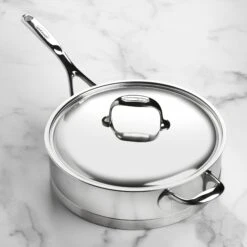 Demeyere Atlantis 5.1-quart Stainless Steel Saute Pan -Zwilling Shop DSC 3874