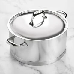 Demeyere Atlantis 8.9-quart Stainless Steel Dutch Oven -Zwilling Shop DSC 3880