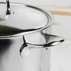 Demeyere Atlantis 8.9-quart Stainless Steel Dutch Oven -Zwilling Shop DSC 3887