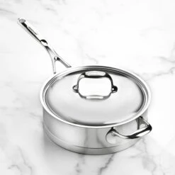 Demeyere Atlantis 3-quart Stainless Steel Saute Pan -Zwilling Shop DSC 3943