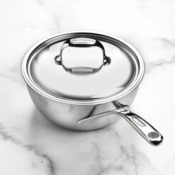 Demeyere Atlantis 2.1-quart Stainless Steel Saucier -Zwilling Shop DSC 3947