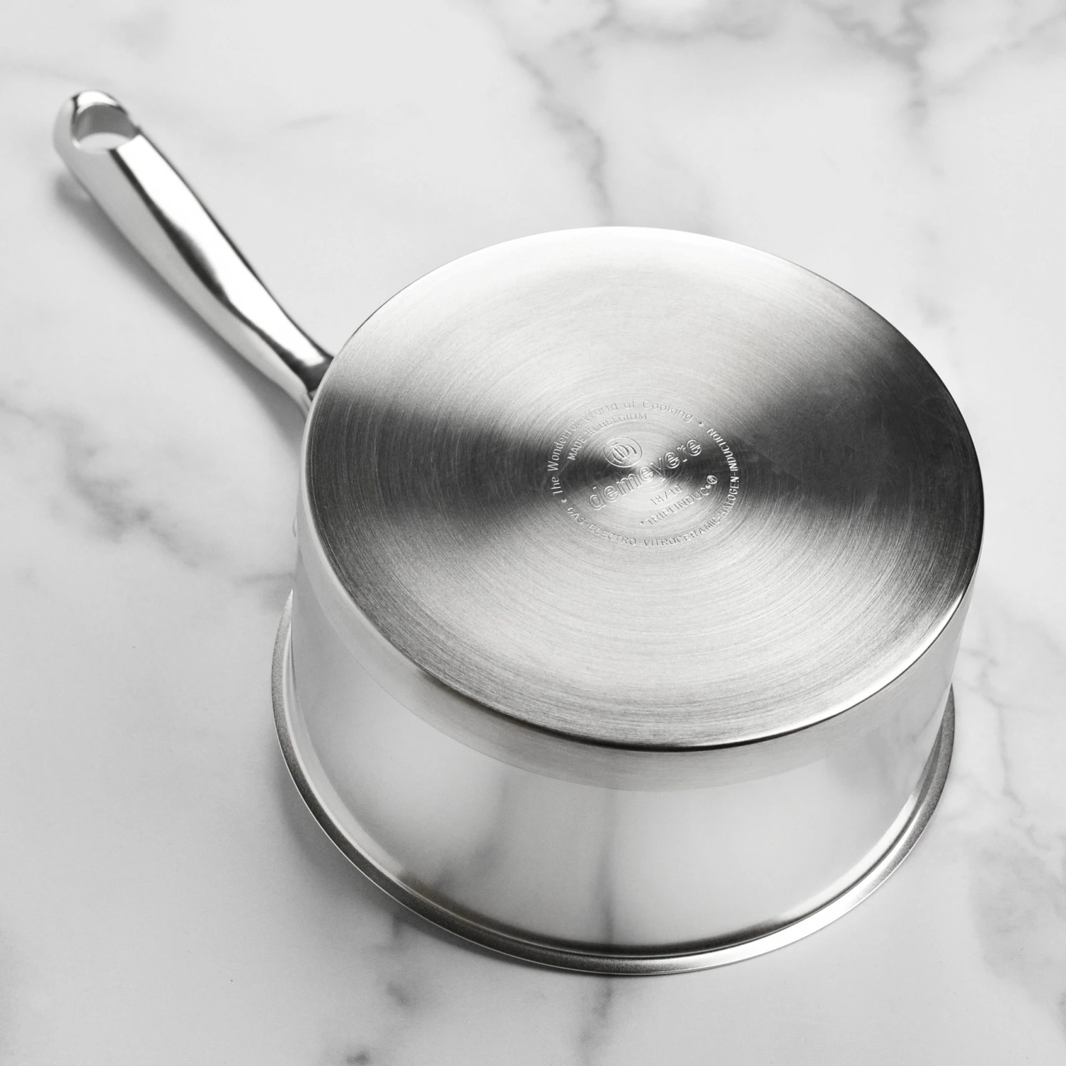 Demeyere Atlantis 1.6-quart Stainless Steel Saucepan 5 Demeyere Atlantis 1.6-quart Stainless Steel Saucepan - Image 3