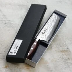 Takayuki Hammered Damascus 6.3" Nakiri -Zwilling Shop DSC 4052