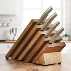 Messermeister Carbon 5 Piece Magnetic Knife Block Set 20 Messermeister Carbon 5 Piece Magnetic Knife Block Set -Zwilling Shop DSC 4119