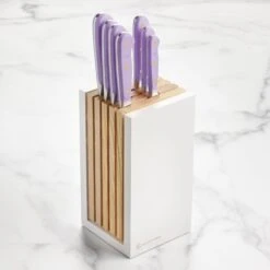 Wusthof Classic 8 Piece Purple Yam Knife Block Set -Zwilling Shop DSC 4132 1