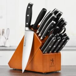Henckels Forged Premio 19 Piece Knife Block Set