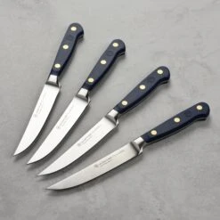 Wusthof Classic 4 Piece Wild Blueberry Steak Knife Set