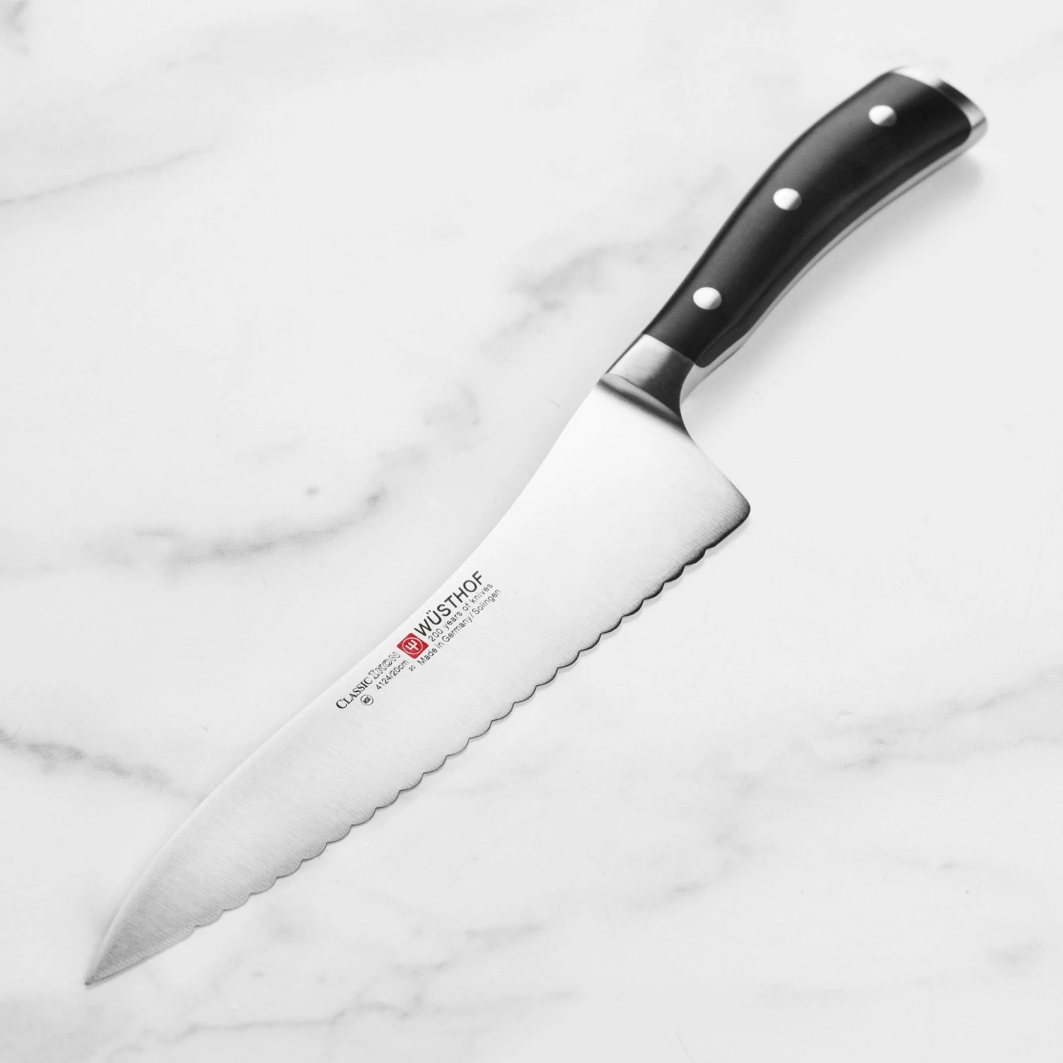 Wusthof Classic Ikon 8" Deli Knife 3 Wusthof Classic Ikon 8" Deli Knife