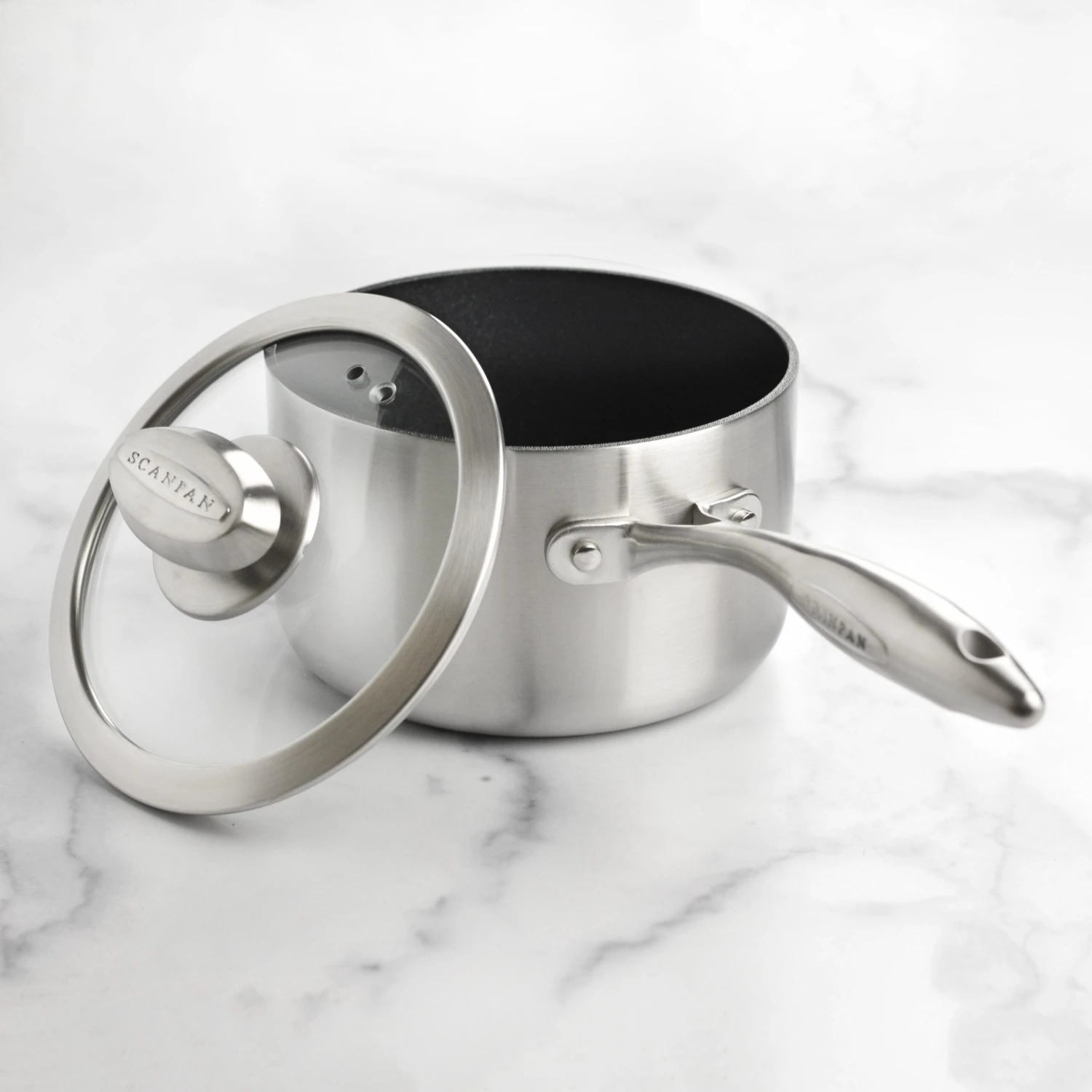 Scanpan CX+ 2-quart Stainless Steel Nonstick Saucepan 6 Scanpan CX+ 2-quart Stainless Steel Nonstick Saucepan - Image 4