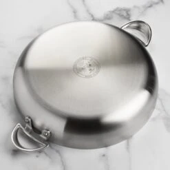 Scanpan CX+ 5.5-quart Stainless Steel Nonstick Braiser -Zwilling Shop DSC 4560