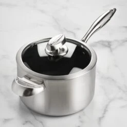 Scanpan CX+ 4-quart Stainless Steel Nonstick Saucepan -Zwilling Shop DSC 4563