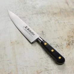 K Sabatier Au Carbone 6" Utility Knife -Zwilling Shop DSC 4604