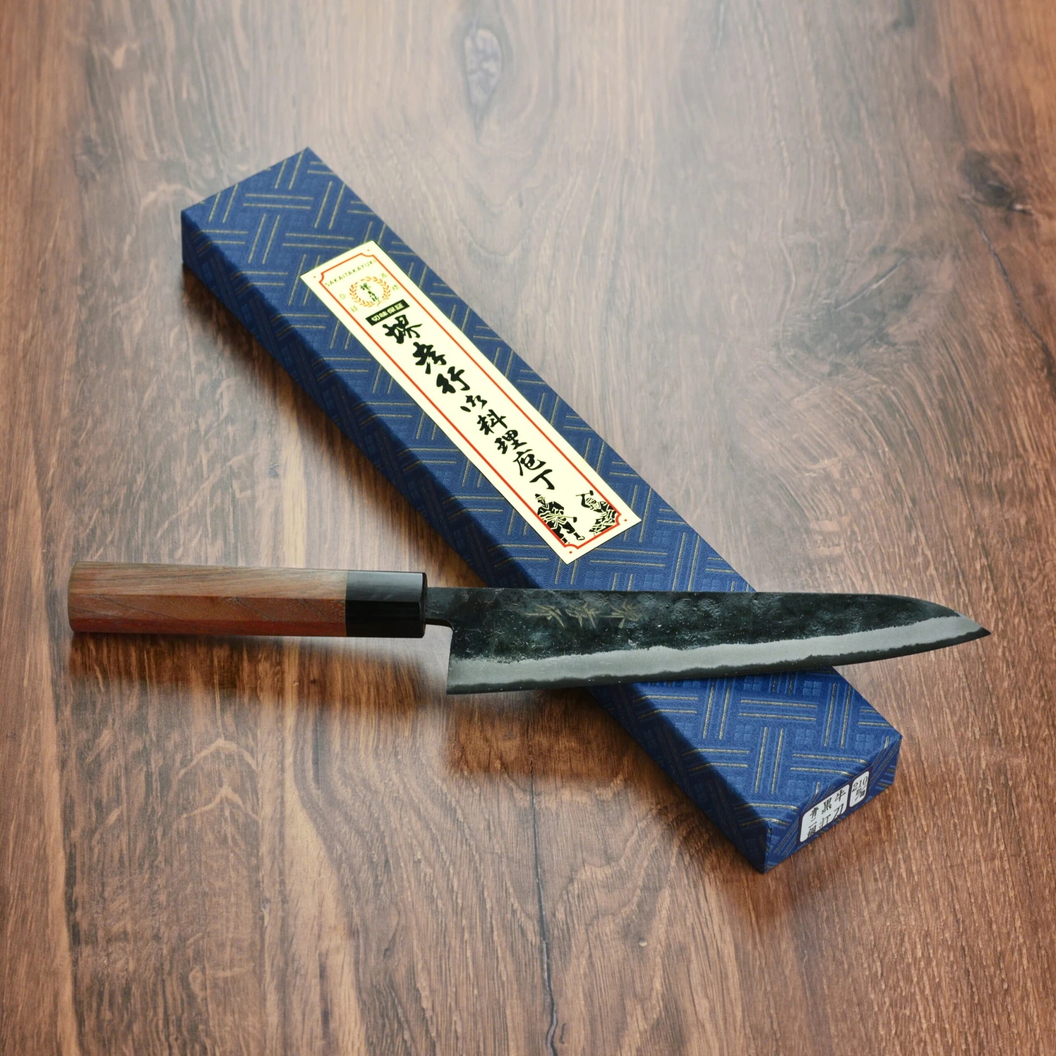 Takayuki Aogami Kurouchi 8.25" Gyuto 11 Takayuki Aogami Kurouchi 8.25" Gyuto - Image 9