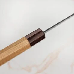 Takayuki Aogami Super Kurouchi 8.25" Gyuto -Zwilling Shop DSC 4983