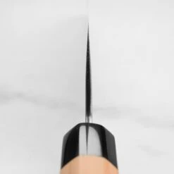 Takayuki X Itsuo Doi Homura Aogami #2 8.25" Kogetsu Gyuto With Saya -Zwilling Shop DSC 5032