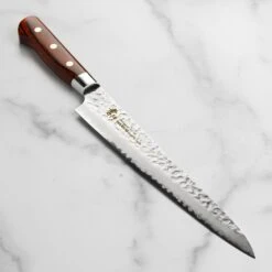 Takayuki Hammered Damascus 9.4" Sujihiki