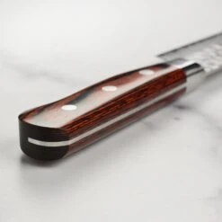 Takayuki Hammered Damascus 9.4" Sujihiki -Zwilling Shop DSC 5043