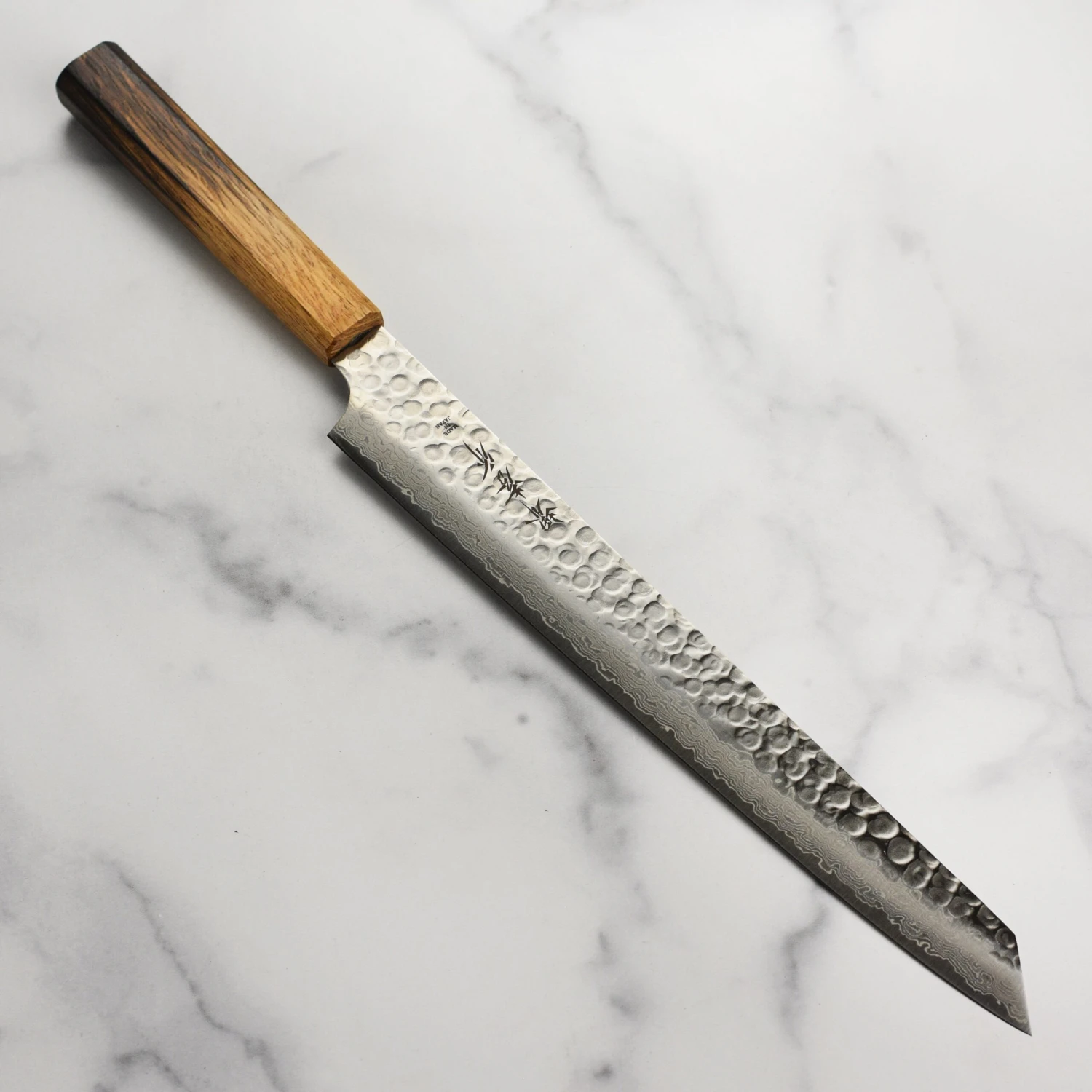 Takayuki Tsuchime Damascus Urushi 11.8" Kengata-Yanagiba 3 Takayuki Tsuchime Damascus Urushi 11.8" Kengata-Yanagiba