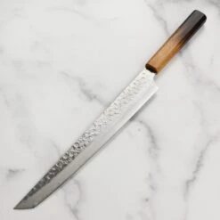 Takayuki Tsuchime Damascus Urushi 11.8" Sakimaru-Yanagiba 22 Takayuki Tsuchime Damascus Urushi 11.8" Sakimaru-Yanagiba -Zwilling Shop DSC 5090