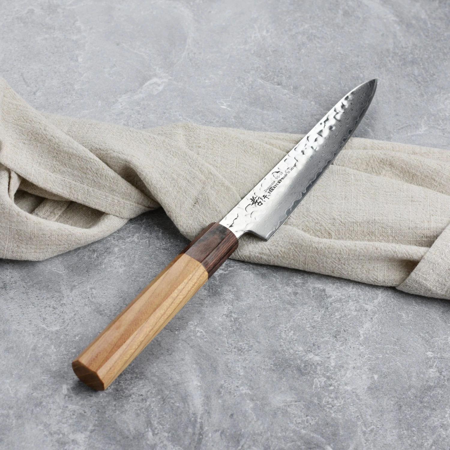 Takayuki Tsuchime Damascus 5.9" Petty 11 Takayuki Tsuchime Damascus 5.9" Petty - Image 9