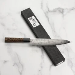 Takayuki Ginga ZA-18 Damascus 8.25" Gyuto -Zwilling Shop DSC 5164