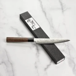 Takayuki Ginga ZA-18 Damascus 5.9" Petty -Zwilling Shop DSC 5168