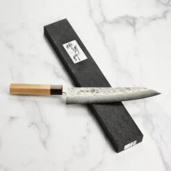 Takayuki Ginsan Nashiji 9.4" Gyuto -Zwilling Shop DSC 5227