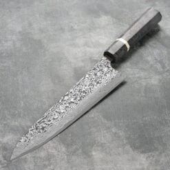 Saji SG2 Black Damascus 9.4" Gyuto, Stabilized Birch -Zwilling Shop DSC 5235 d59f801f c34f 49b7 822c 86b14daa5894