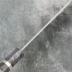 Saji SG2 Black Damascus 7" Santoku, Stabilized Birch -Zwilling Shop DSC 5238 af6b16e0 8b4b 470a 8671 a3e620283473