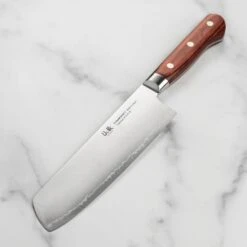 Senzo Clad AUS10 6.75" Nakiri Knife -Zwilling Shop DSC 5266