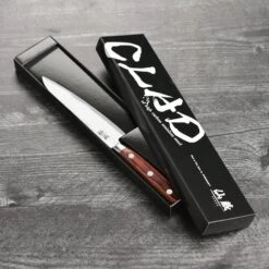 Senzo Clad AUS10 5.25" Utility Knife -Zwilling Shop DSC 5273