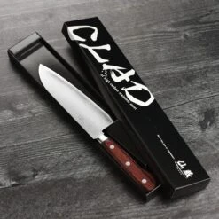 Senzo Clad AUS10 6.5" Santoku Knife -Zwilling Shop DSC 5280