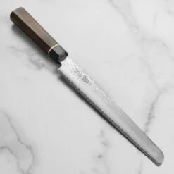 Senzo Black Damascus 8.5" Bread Knife