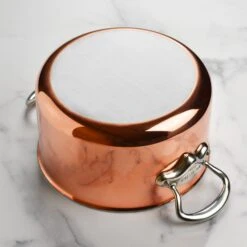 Mauviel M'6S 6.2-quart Induction Copper Stock Pot -Zwilling Shop DSC 5509