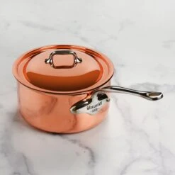 Mauviel M'6S 3.4-quart Induction Copper Saucepan -Zwilling Shop DSC 5514