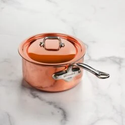 Mauviel M'6S 1.8-quart Induction Copper Saucepan -Zwilling Shop DSC 5522