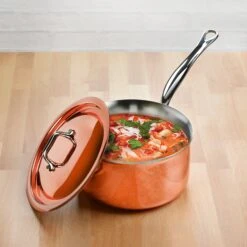 Mauviel M'6S 1.8-quart Induction Copper Saucepan -Zwilling Shop DSC 5528