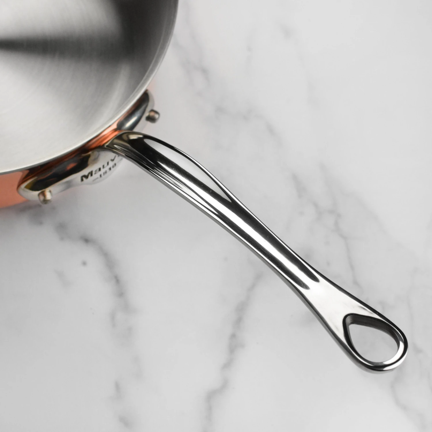 Mauviel M'6S 3.2-quart Induction Copper Saute Pan 6 Mauviel M'6S 3.2-quart Induction Copper Saute Pan - Image 4