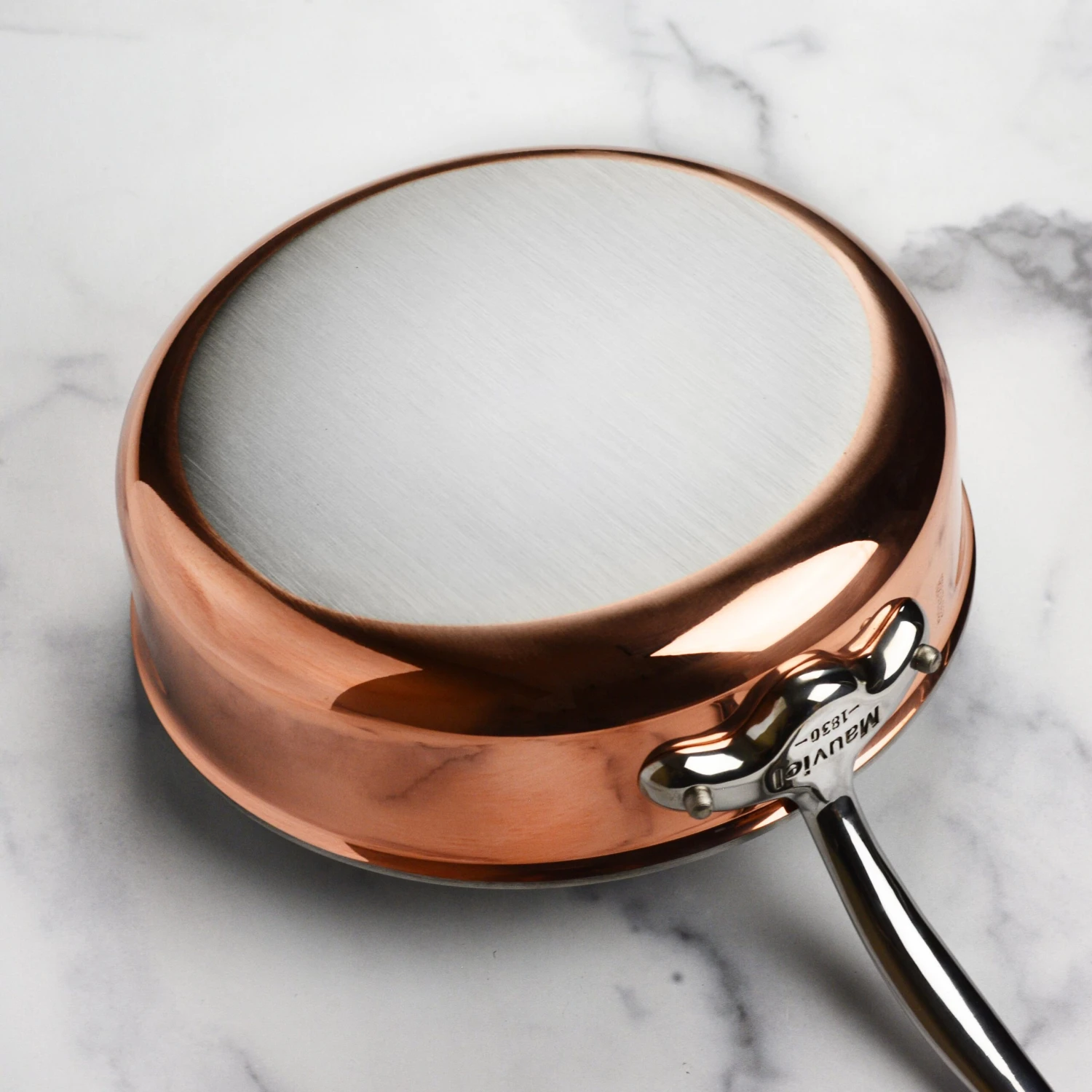 Mauviel M'6S 3.2-quart Induction Copper Saute Pan 5 Mauviel M'6S 3.2-quart Induction Copper Saute Pan - Image 3