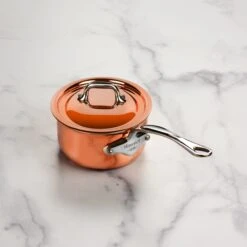 Mauviel M'6S 0.8-quart Induction Copper Saucepan -Zwilling Shop DSC 5554