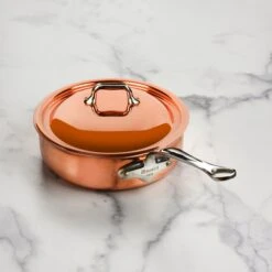 Mauviel M'6S 1.8-quart Induction Copper Saute Pan -Zwilling Shop DSC 5562