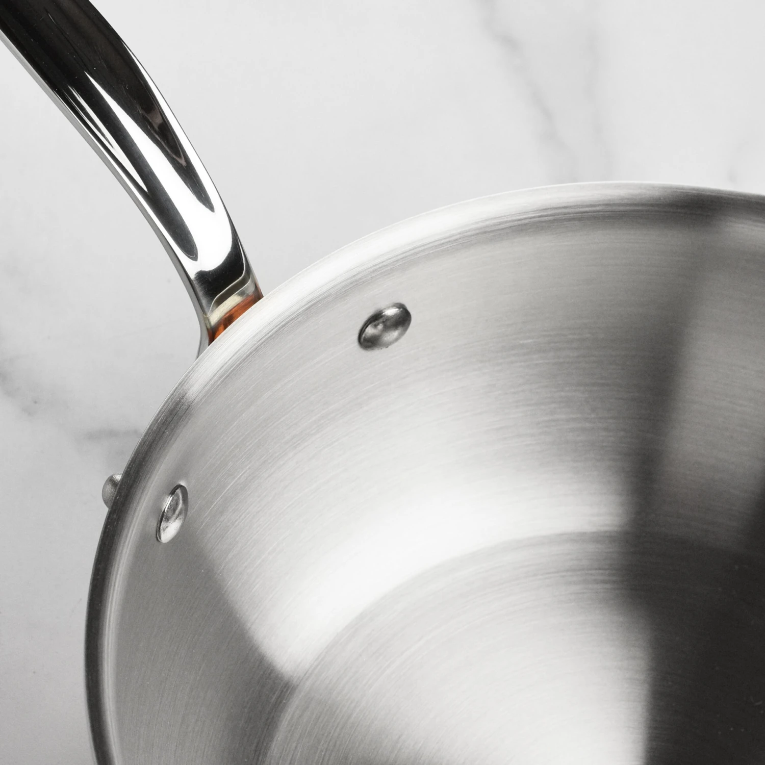 Mauviel M'6S 3.4-quart Induction Copper Saucier 6 Mauviel M'6S 3.4-quart Induction Copper Saucier - Image 4